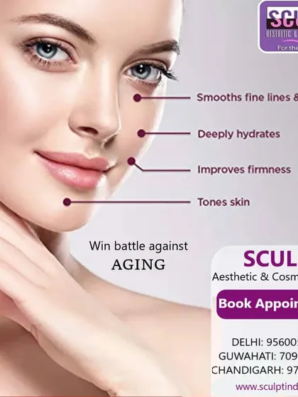 An overview of the anti-aging benefits my treatments offer. I focus on smoothing fine lines, deeply hydrating, improving firmness, and toning the skin for a youthful appearance.