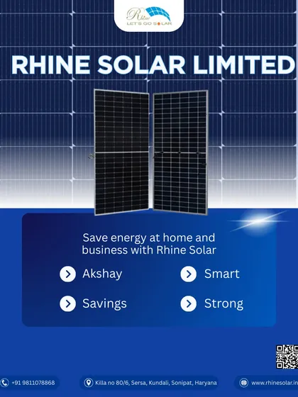 Save energy at home and business with my 'Akshay' (unending), smart, and strong solar solutions. This is a smart way to secure savings for the future.
