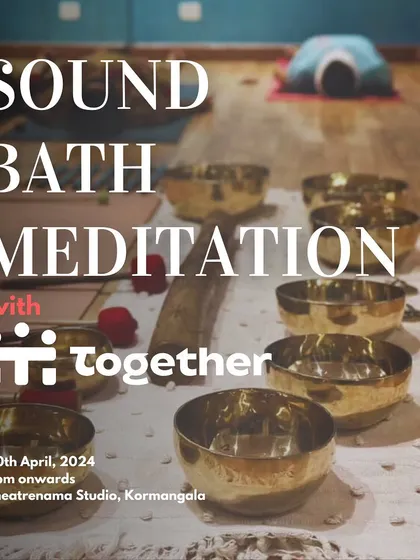 This image highlights the beautiful array of Tibetan singing bowls used in my sessions. Each one contributes a different note and frequency to the immersive soundscape.