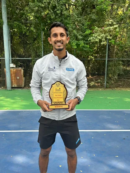 The winner of our Inter-Coaches Tournament. We are proud to have such skilled players on our coaching staff.
