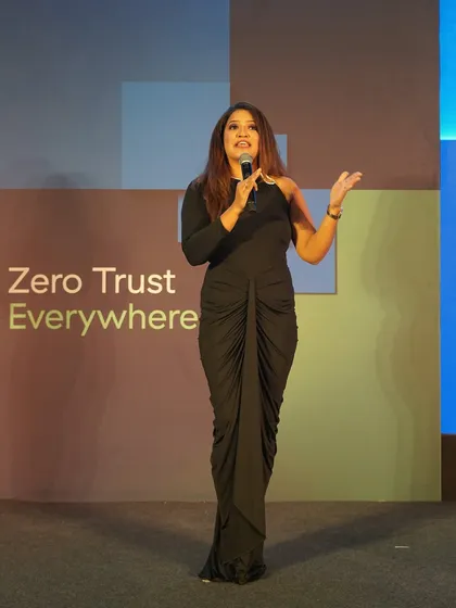 Explaining a key concept at Zenith Live. My job is to bridge the gap between the speakers and the audience, making sure every message lands perfectly.