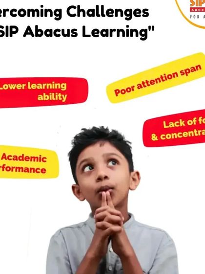 Many children face challenges like a poor attention span or low academic performance. Our abacus learning program is designed to help them overcome these specific hurdles.