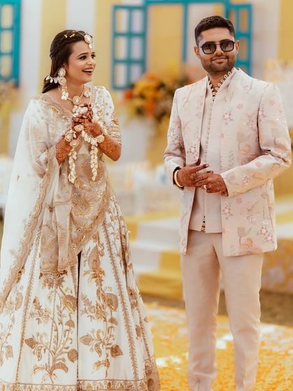 Vibrant Haldi & Pre-Wedding Styles photo 8