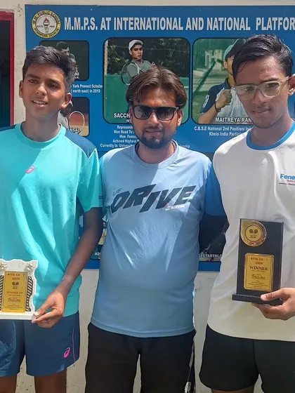 Arsh Kathuria, at 14 years old, finished as the Runner-Up in the U18 Boys Singles at an AITA Championship Series. Competing so well against older players shows his immense potential.