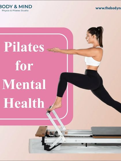 This graphic highlights the connection between Pilates and mental health. The practice is not just physical; it's a powerful tool for improving focus, reducing stress, and boosting confidence.