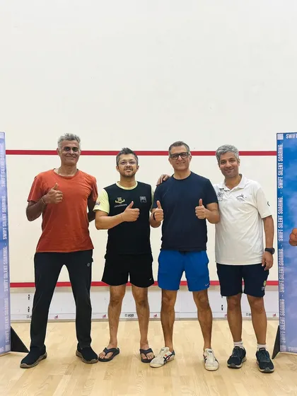 Even we coaches like to get in on the action. Our team, the 'Suri Fighters', had a fantastic time competing and securing a podium finish at the Aavhan Fest at IIT Bombay.