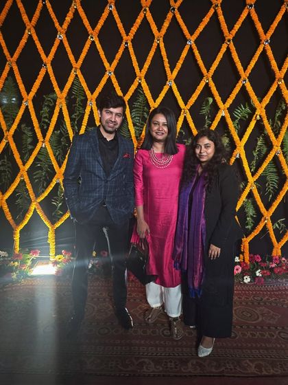 Cherished moments with friends and colleagues from the legal fraternity at a social gathering.