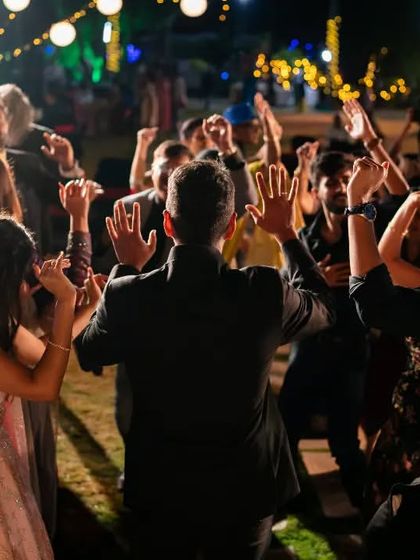 More after-party fun. My job is to get the party started, and I make sure it keeps going all night.