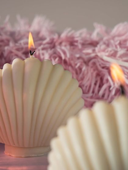 Sculptural Decor Candles photo 17