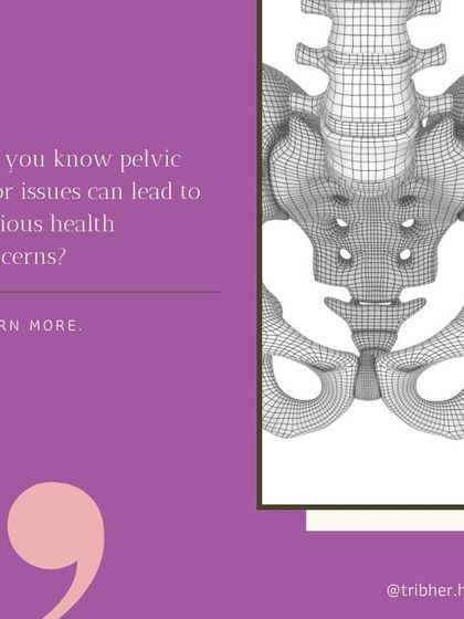 Pelvic floor issues can lead to a wide range of health concerns. We believe in educating women about the importance of this area for overall well-being.