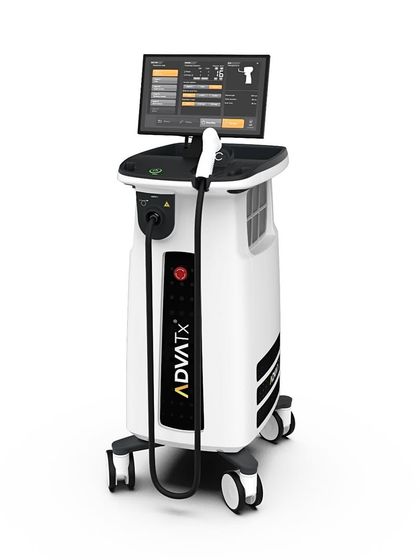 The AdvaTx laser machine, ready for treatment. This equipment is a testament to my investment in US FDA-approved, clinically proven technologies that deliver real, visible change.