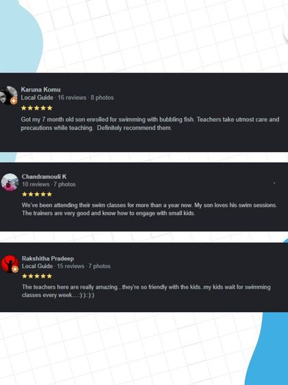 The Bubbling Fish - Swimming Lessons for Infants & Toddlers Hear From Our Families photo 7