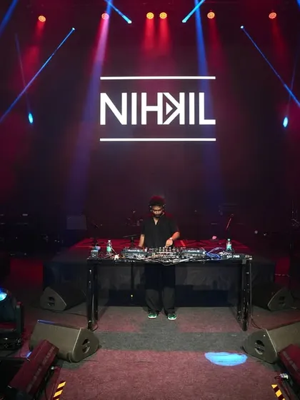 This is my office. I thrive on the energy of a big stage, commanding the crowd with a set designed to make the entire venue shake. This is the main stage experience I bring to every event.