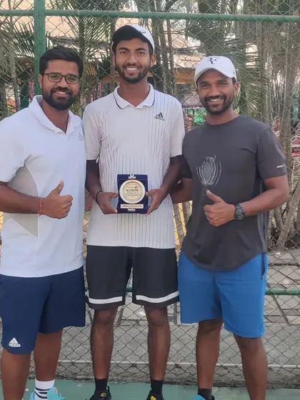 Another podium for Anup Bangargi, finishing as runner-up in the 1 Lac Doubles Event in Kolkata.