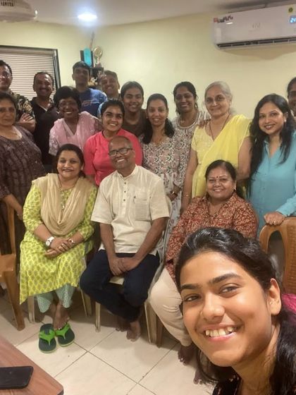 A happy group photo after a very insightful Voice Culture Workshop with a guest expert. Continuous learning is key.