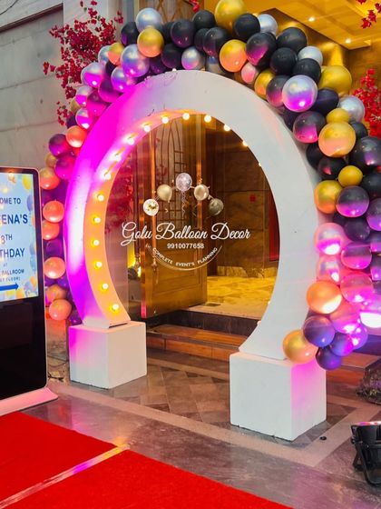 Golu Balloon Decor - Birthday Party Decoration Chic & Elegant Celebrations photo 30