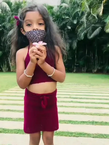 Another client rocking the two-piece set in a lovely maroon color.