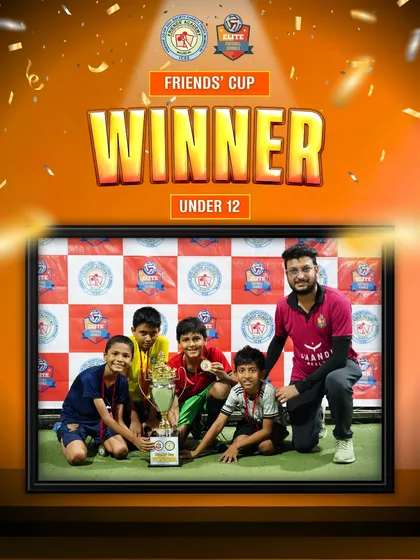 The Under-12 squad took home the winner's trophy at the Friends' Cup. We ensure fair and exciting fixtures for all youth football age categories.