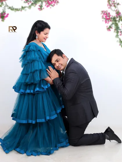 We believe in capturing the connection between partners. This tender moment, with the father-to-be listening to the baby bump, is a memory you will both cherish forever. Our couple sessions are designed to be relaxed, intimate, and full of love.