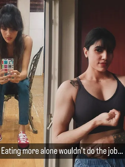Maniesha was training and eating more but not seeing the progress she wanted. We implemented the right programming, focused on execution, and dialed in her nutrition. The result is a beast-mode transformation.