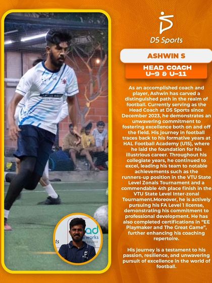 D5 Sports - Youth Sports Leagues & Academies Meet the Mentors: Our Expert Team & Coaches photo 6