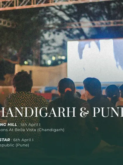 Chandigarh and Pune's weekend lineup, featuring the classic romance 'Notting Hill' and the powerful 'Rockstar'.