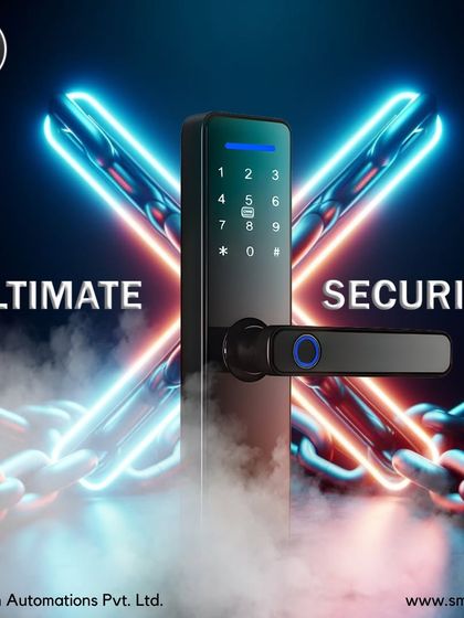 Ultimate security. My smart locks are designed to be your home's first line of defense, combining advanced technology with robust build quality.