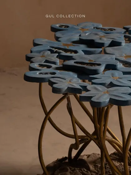 A closer look at the details and forms of our nature-inspired collections. Each piece, from the Gul table to the Coral bench, is a testament to our commitment to creating functional art that echoes the natural world.