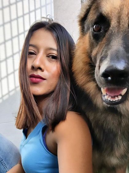 My Spartan, my constant, my protector. The bond we share is the reason I do what I do.