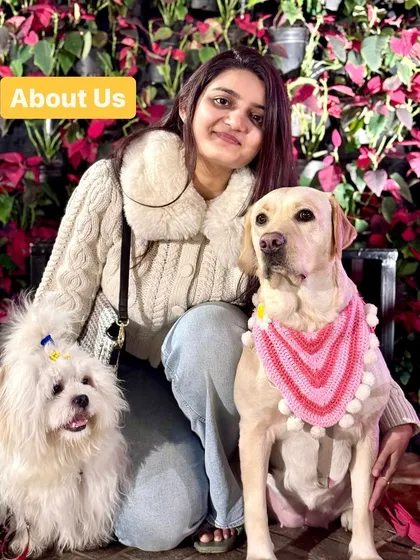 This is me with my inspirations, Shibu and Momo. My journey started because of them, and my mission is to help you give your pets the same love and nutrition I give mine. I am a pet parent first, and I bring that perspective to every meal I prepare in my kitchen.