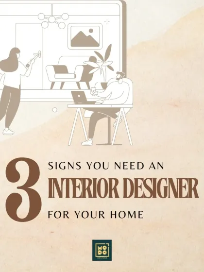 This is a sign you need an interior designer. If you're feeling overwhelmed with choices or unsure how to bring your vision to life, we are here to help.