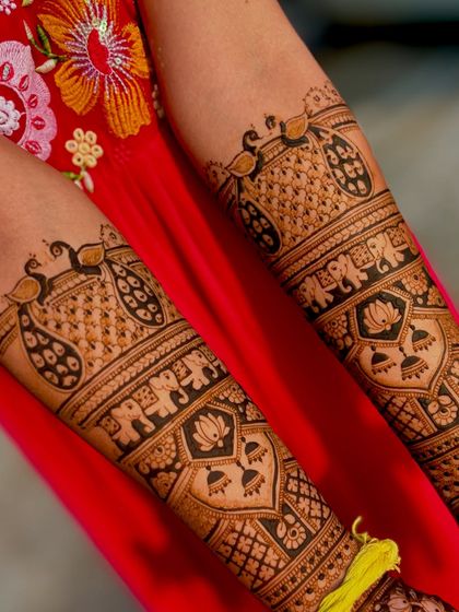 Mitali - Bridal Mehendi Custom Story & Portrait Mehendi photo 12