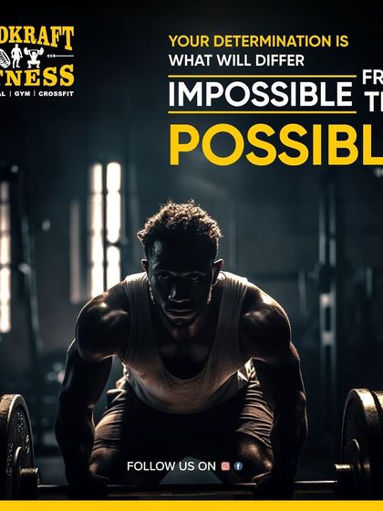 Your determination is what will differentiate the impossible from the possible. Your mindset is the key to unlocking your full potential.