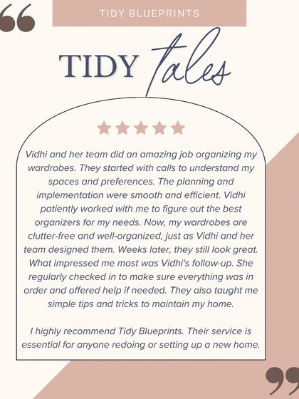 For this client, we focused on creating a well-organized, clutter-free wardrobe that looked great and was easy to maintain. My follow-up support ensures the systems we build together continue to work for you long after our sessions.