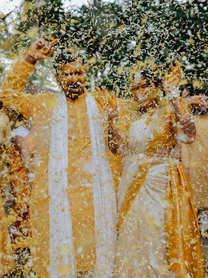 Journeys By Vivek - Wedding Cinematography Vibrant Haldi Celebrations photo 3