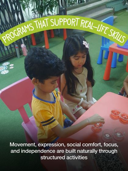 Our programs are designed to support real-life skills. Movement, expression, social comfort, and independence are built naturally through our structured activities.