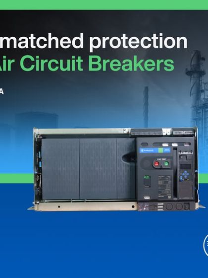 Discover the unmatched protection of my Delta Air Circuit Breakers, designed for critical infrastructure and industrial plants.