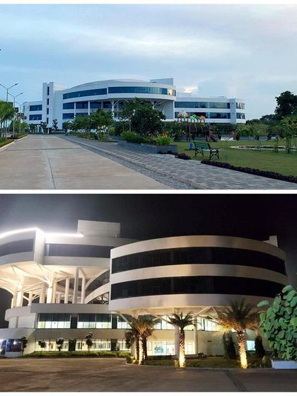 Another one of our recognized institutional projects, the Venkateshwar Signature School in Raipur. Its innovative and sustainable design contributed to our award from the Global Business Reconnect.