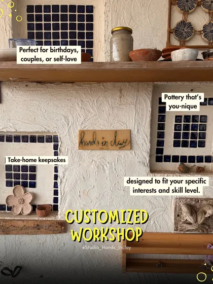 My customized workshops are designed to fit your specific interests and skill level. They are perfect for birthdays, couples, or a self-love day.