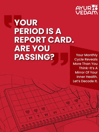 Think of your period as a monthly report card for your health. Are you passing? Your cycle reveals so much about your inner state, from hormonal balance to stress levels.