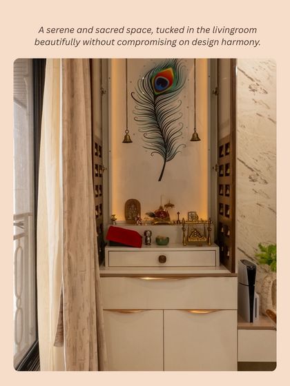 DesignCafe - Custom Modular & Space-Saving Furniture A Corner for Peace: Vastu-Compliant Pooja Units photo 7