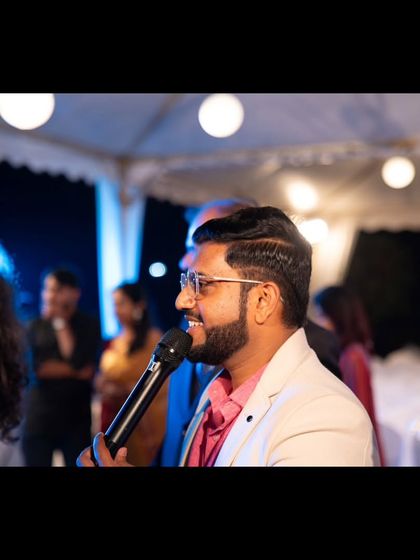 Emcee Pramod - Wedding Emcee & Host The Emcee In Action photo 23