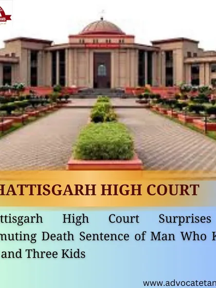 The Chhattisgarh High Court commuted a death sentence for a man who murdered his wife and three children, ruling it was not the 'rarest of rare' case. We argue for life imprisonment over capital punishment by presenting all mitigating circumstances.