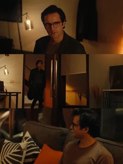More scenes from the Suzuki ad. The indoor shots feature a sophisticated, smart-casual wardrobe to contrast with the rugged look of the outdoor riding scenes.
