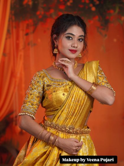 Veena Pujari - Makeup Classes and Training South Indian Traditional & Bridal Looks photo 28