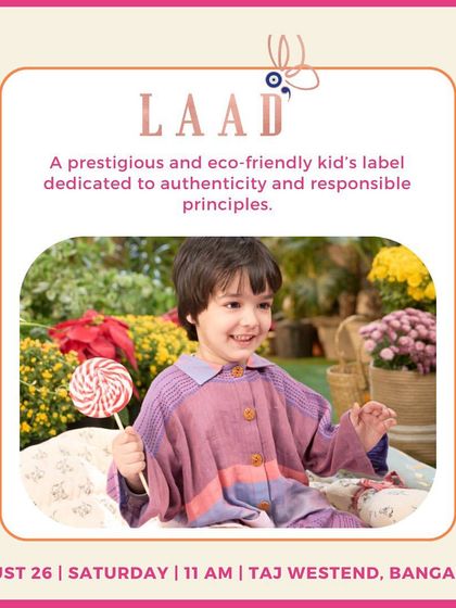Featuring LAAD, a prestigious and eco-friendly kids' label. Their designs are a testament to authenticity and responsible principles, offering unique and stylish pieces.