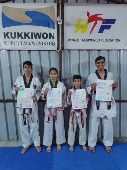 The journey to a black belt is a testament to years of dedication. I am proud to present the first Kukkiwon certified black belt batch from my academy.