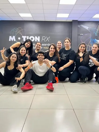 The whole crew! Me with my incredible ladies' batch after a fantastic session. Their energy and dedication are truly inspiring.