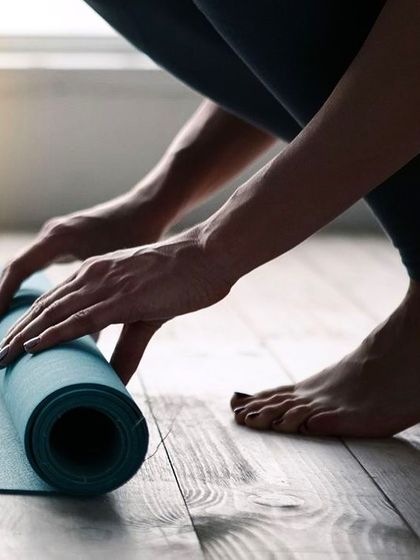 The simple act of unrolling your mat is the start of dedicating time to yourself. This is where your practice begins, setting an intention for your session whether you are staying on the ground or taking to the air.