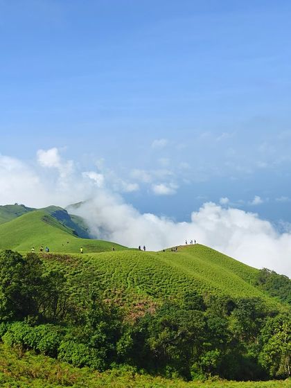 Welcome to Bandaje, the green paradise. The rolling hills seem to go on forever, covered in a blanket of vibrant green, especially after the rains.